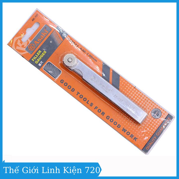 Thước căn lá đo khe hở Asaki AK-137
