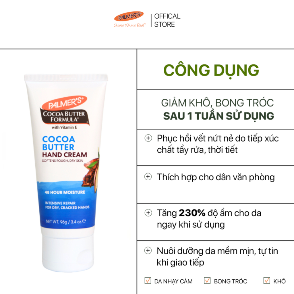 Kem Tay Palmer Cocoa Butter 96g
