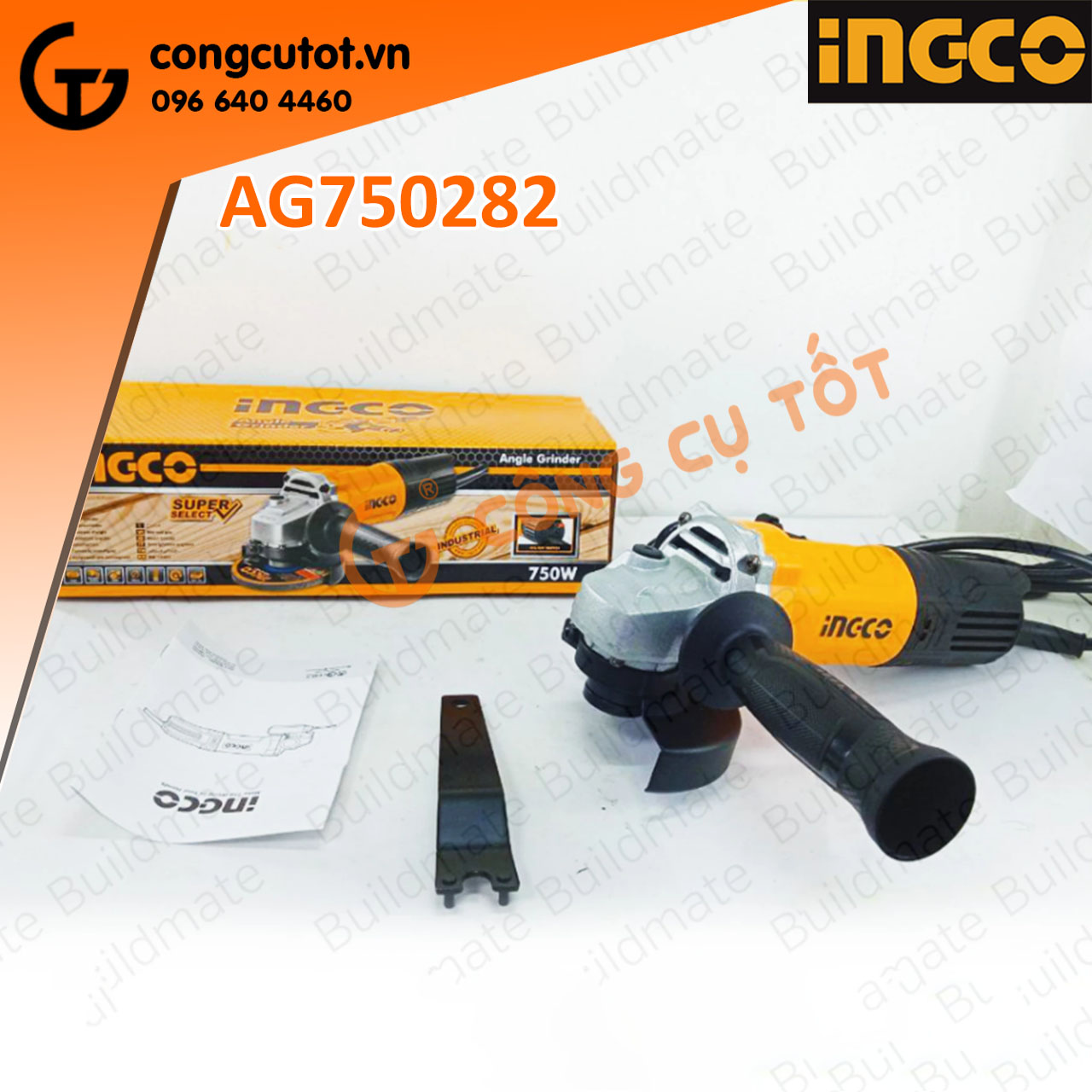 Máy mài góc Ingco AG750282 750W 100mm