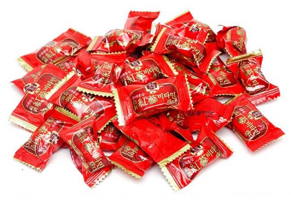 Kẹo Hồng Sâm vitamins Hàn Quốc 200gr chính hãng