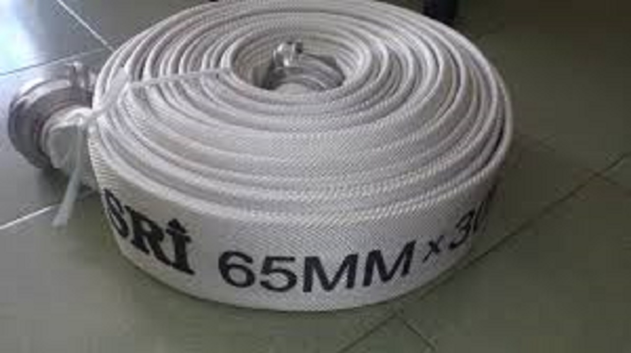 ỐNG VẢI BƠM NƯỚC , DÂY DẪN NƯỚC TƯỚI NƯƠNG DẪY, CUỘC VÒI CHỮA CHÁY, CỨU HỎA D65 - 10BAR - 20M