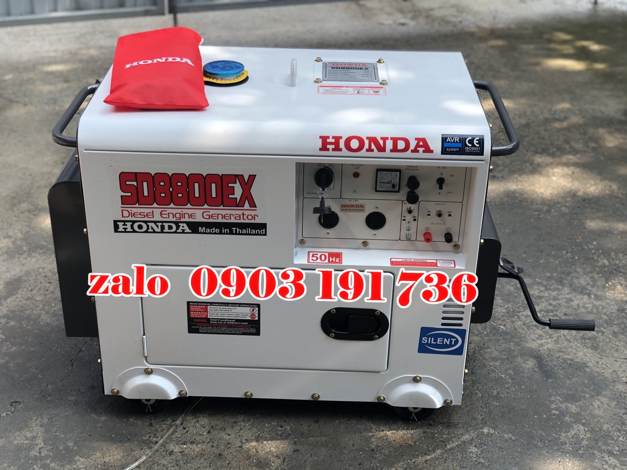 Máy phát điện Honda SD8800EX chống ồn
