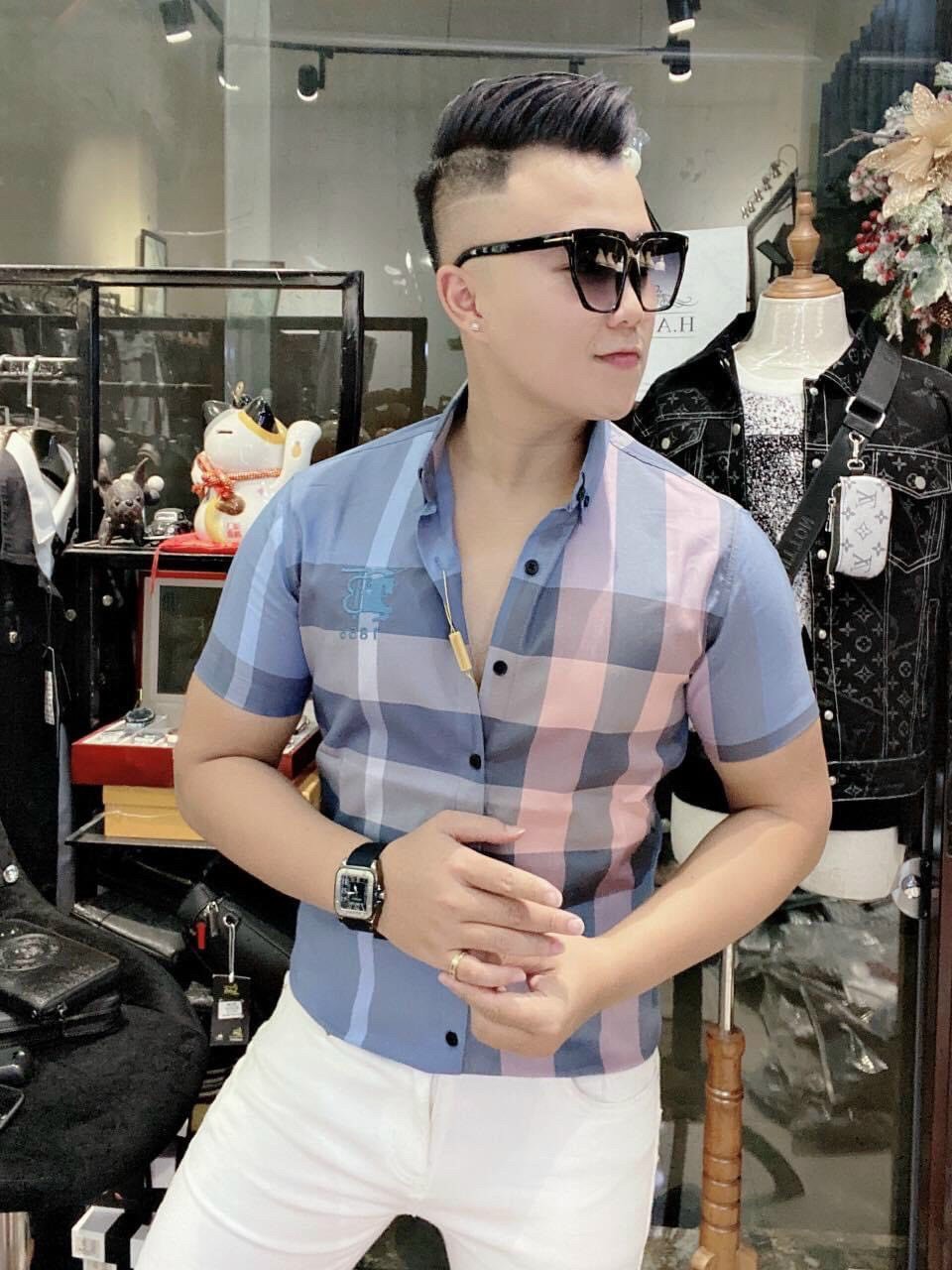 ÁO SƠ MI NGẮN TAY NAM CỰC HOT PHONG CÁCH DÀNH CHO DÂN CHƠI A&D TM2233