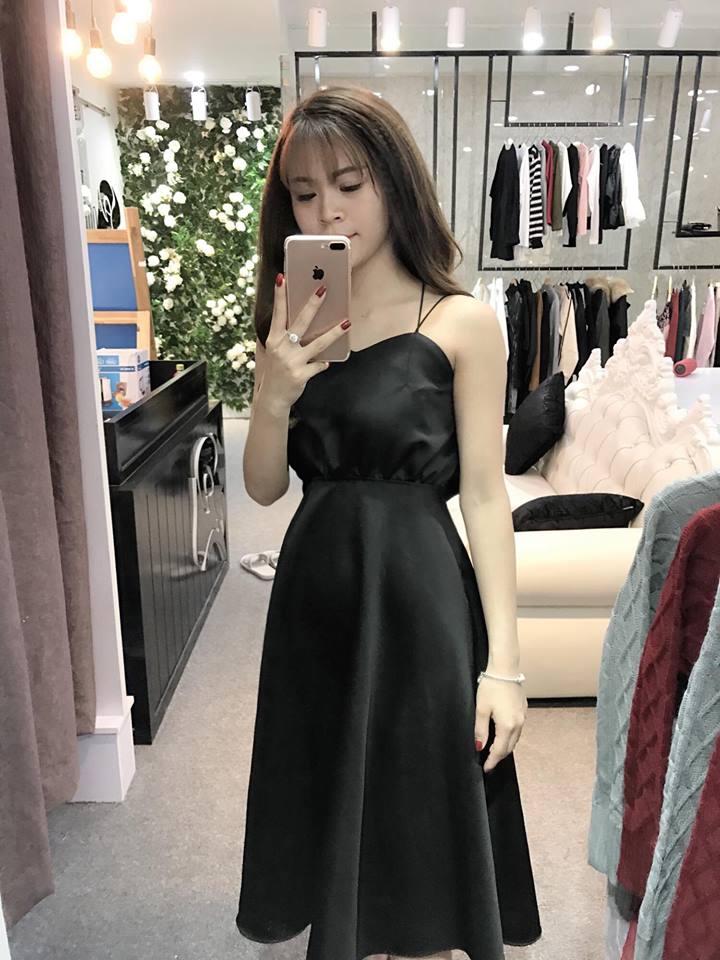 (VIDEO+HÌNH THẬT) Đầm SATIN Khoét Lưng Hàng Cao Cấp