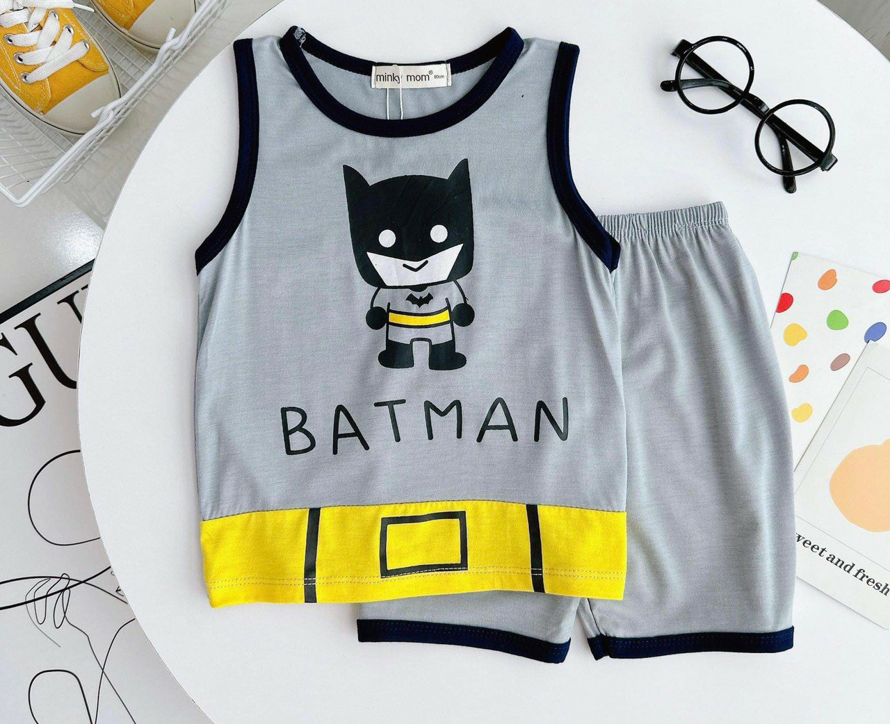 SET THUN LẠNH BA LỖ CHO BÉ TRAI (5-15KG)