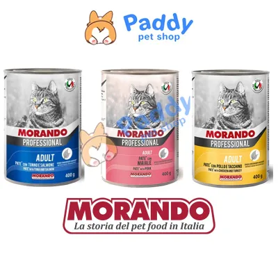 Pate Morando Miglior Gatto Cho Mèo Mọi Độ Tuổi (Lon 400g)