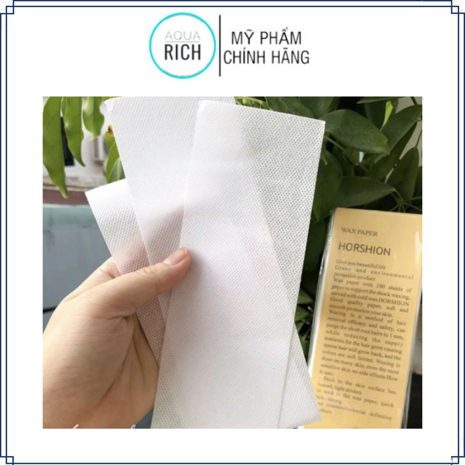 Giấy Wax lông Horshion 100 tờ