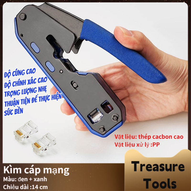 [Multifunctional RJ45 Crystal Head 8P6P Network Tool Tape Stripping And Squeezing Crimping Cables Network Cable Pliers - Network Crimping Pliers,[100% Original + In Stock]  RJ45 Crimping Tool Pliers Network Crimper Stripper Cutter Ethernet Clip Tongs RG45 Cat6 Cat5e Cat5 Cat3 RJ11 Multi Function,Multifunctional RJ45 Crystal Head 8P6P Network Tool Tape Stripping And Squeezing Crimping Cables Network Cable Pliers - Network Crimping Pliers,]