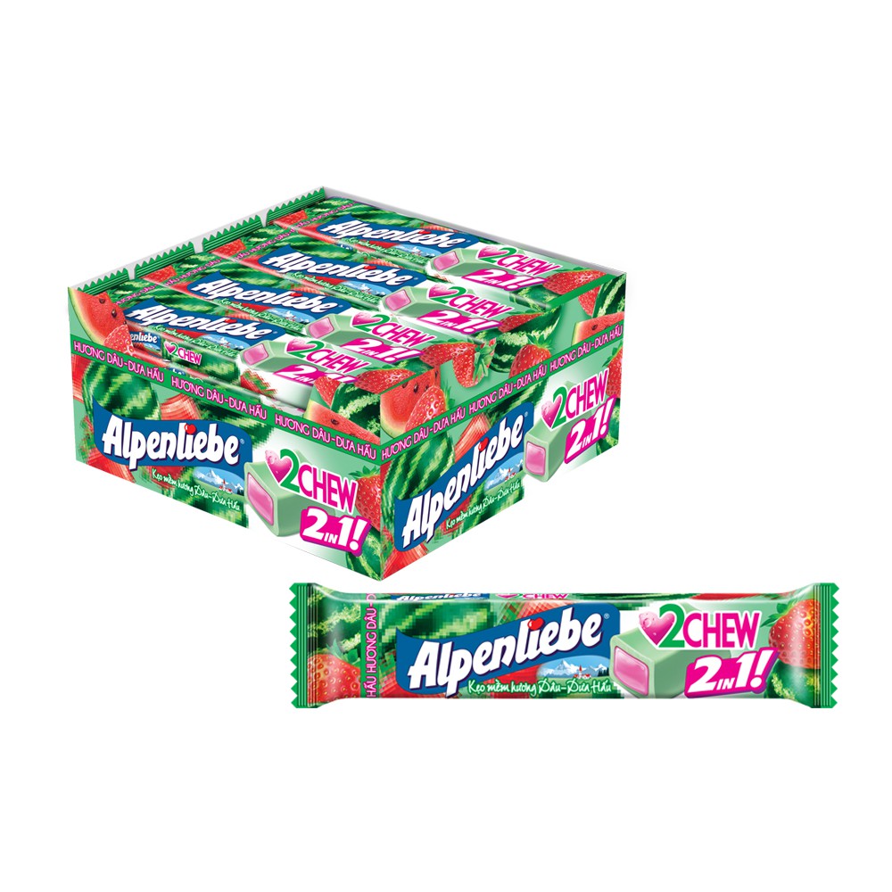 Kẹo Alpenliebe 2 chew mix vị