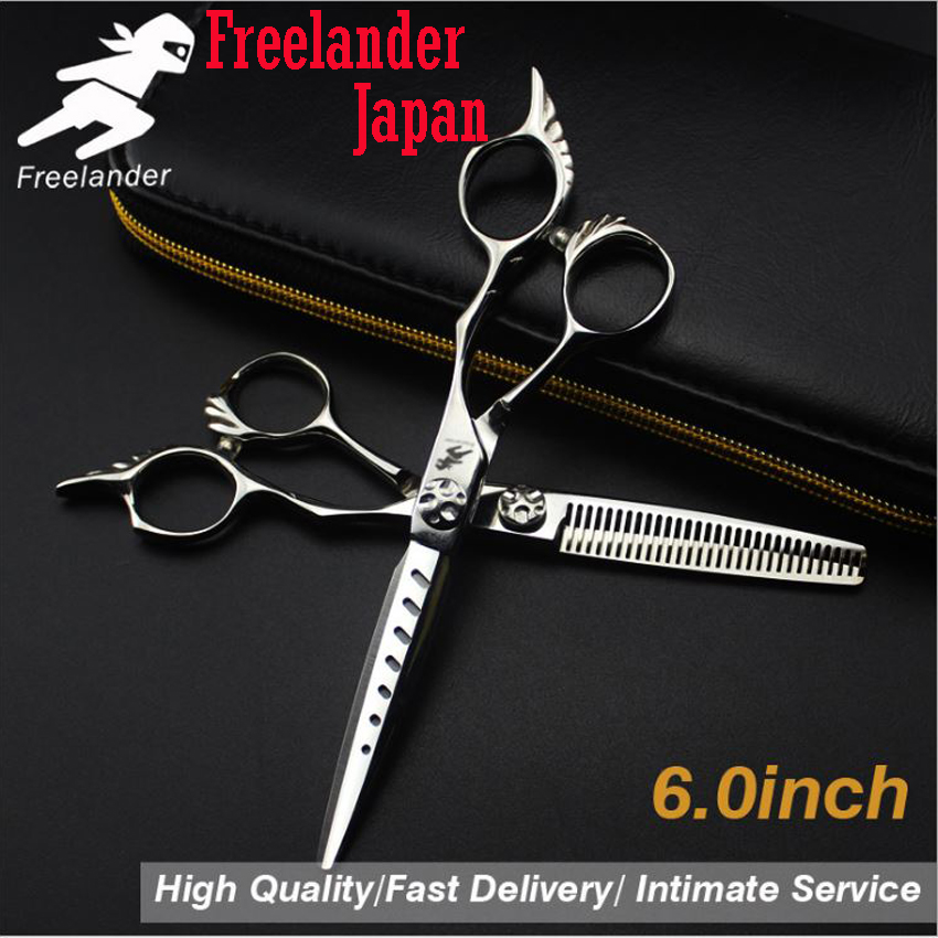 Bộ kéo cắt tóc và kéo tỉa tóc Nhật bản Freelander 15