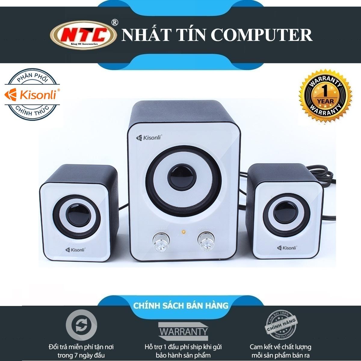 Loa máy tính 2.1 Kisonli U-2400 Âm thanh cực hay - Hãng phân phối chính thức