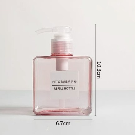 Lọ chiết Chai chiết dầu gội sữa tắm nước rửa tay dưỡng thể lotion nhiều màu CCC13