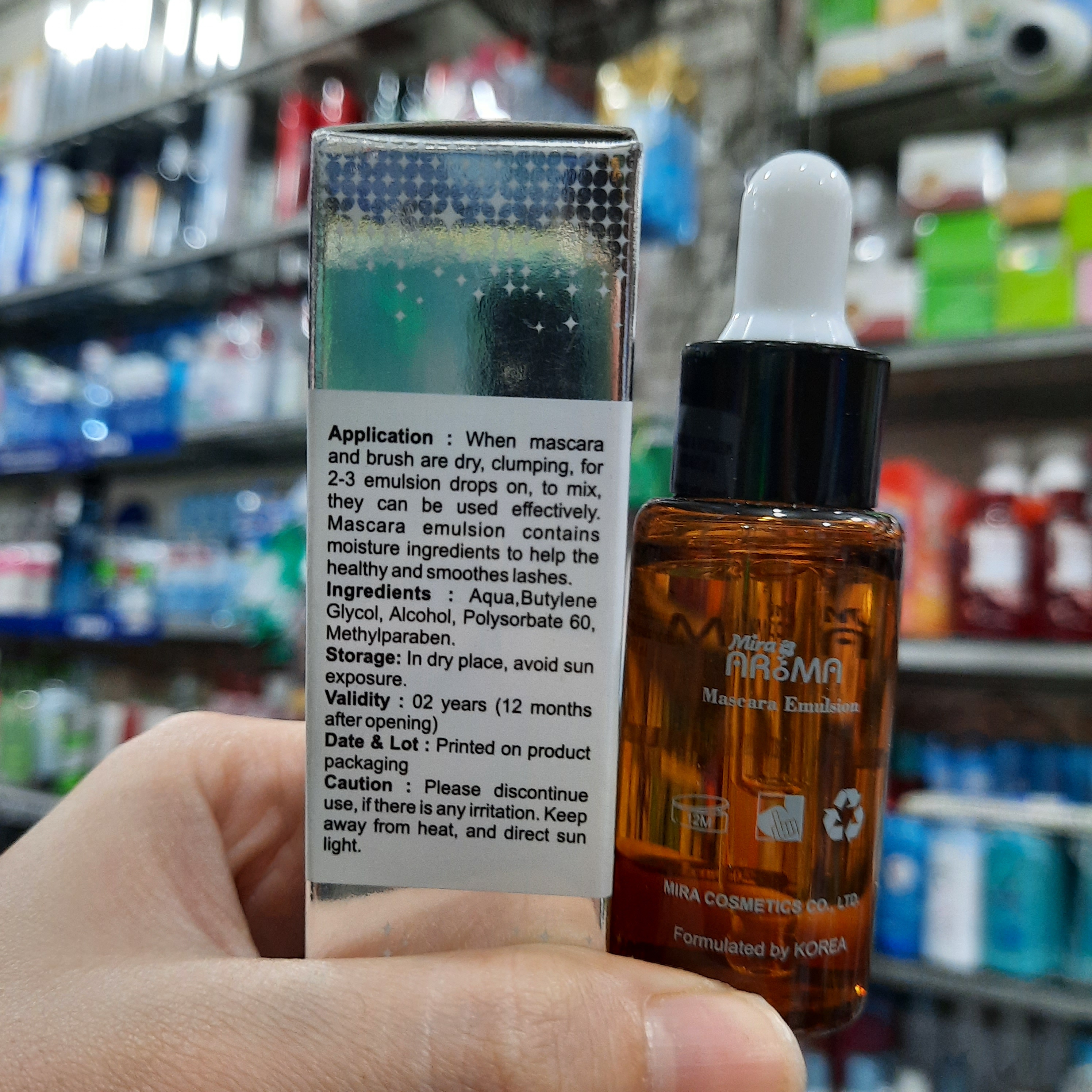 Nước pha mascara hàn quốc 20ml