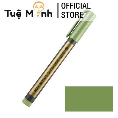 Bút Dạ Nhũ Sta Metallic Nét 2Mm, Bút Marker Viết Calligraphy, Trang Trí Nhiều Chất Liệu- VPP Tuệ Minh