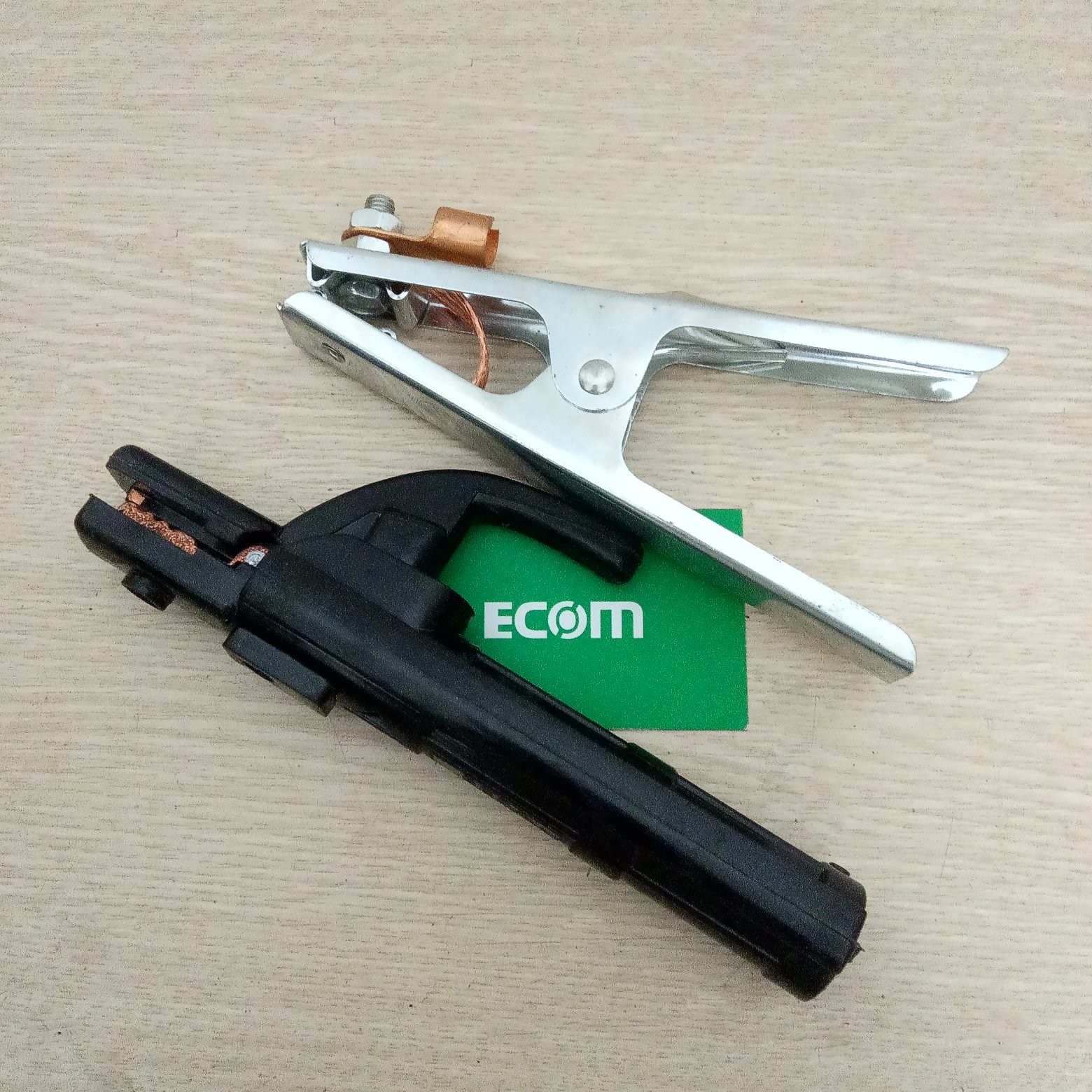 Bộ đôi kìm hàn 300A + kẹp mát dùng cho máy hàn que