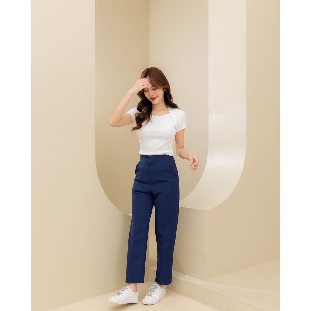 LIGAM - QUẦN ỐNG ĐỨNG 6 MÀU BONI PANTS