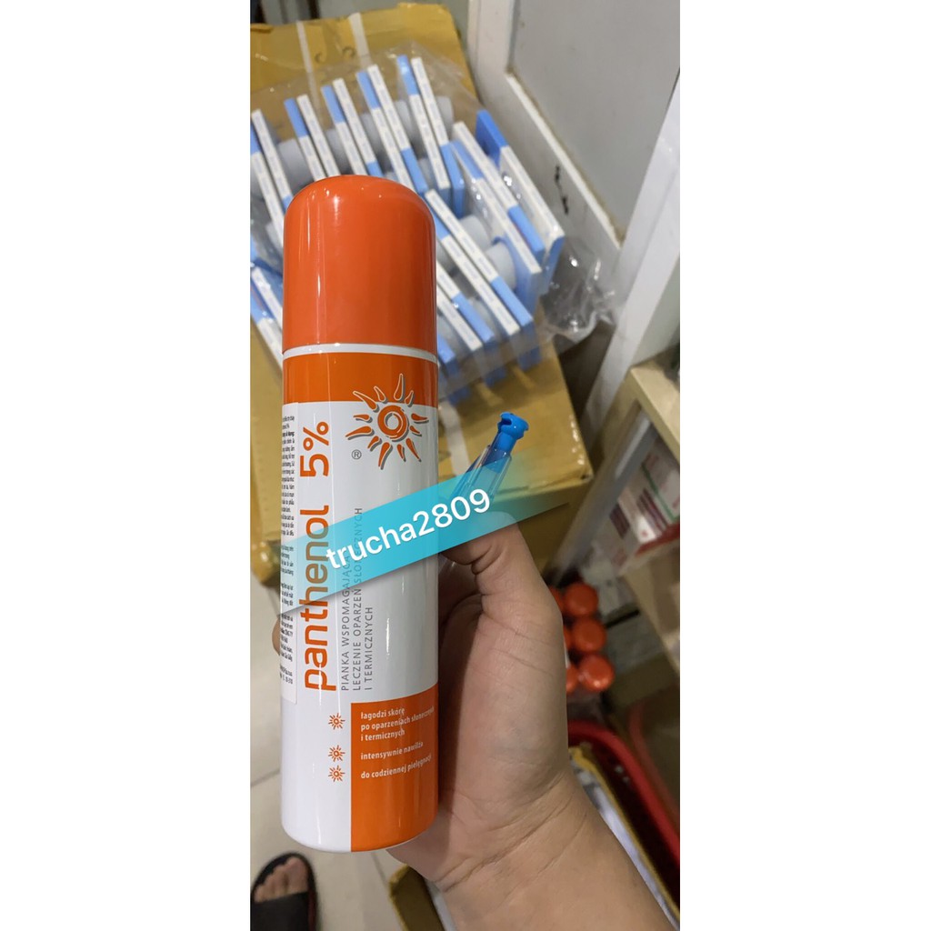 Panthenol xịt bỏng BaLan