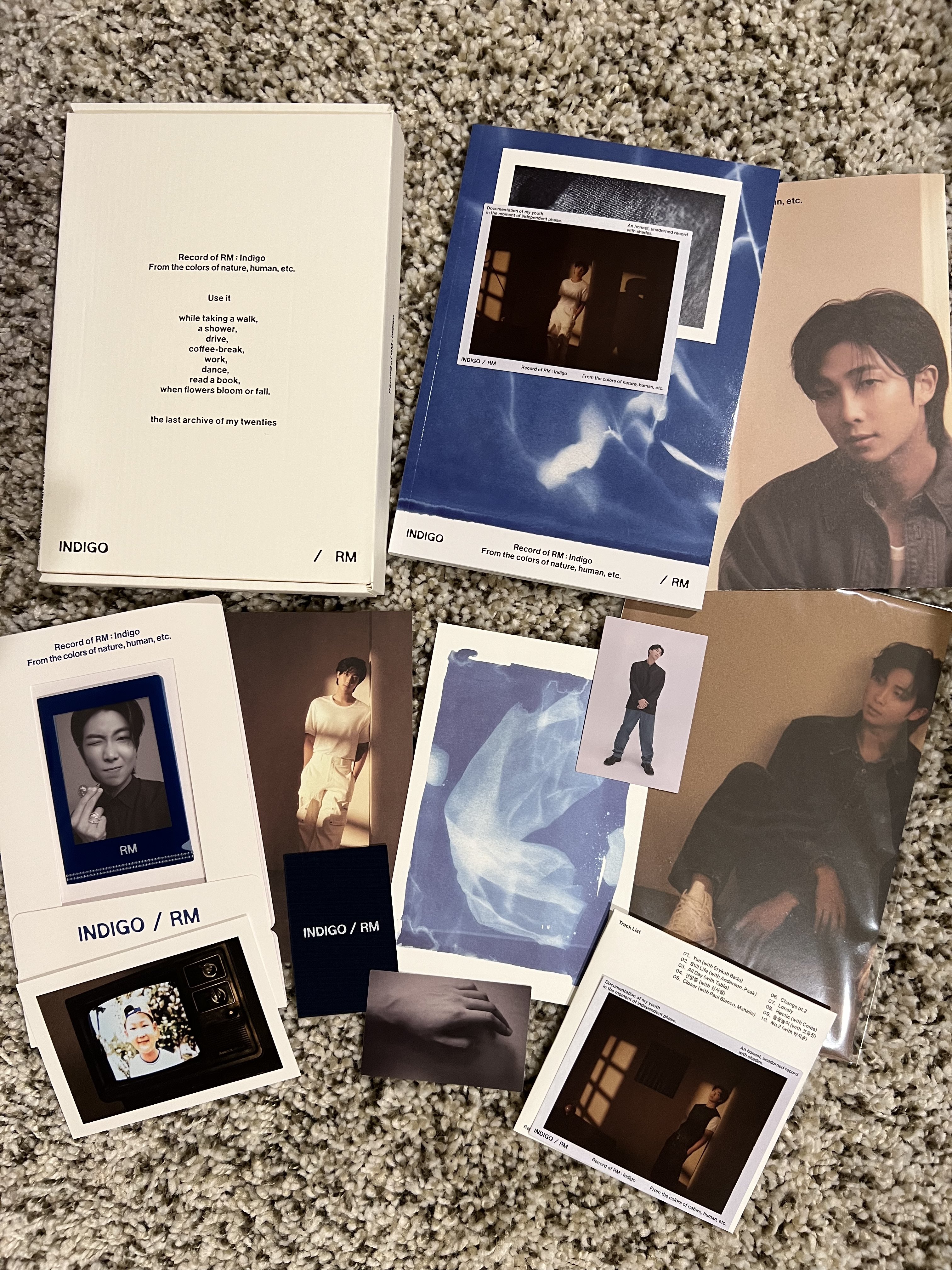 Album RM BTS - INDIGO