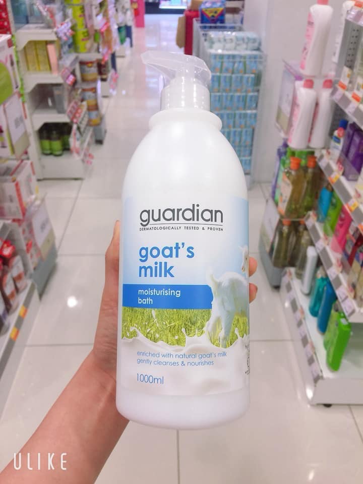 [HCM]Sữa tắm Guardian Goat Milk 1 lít