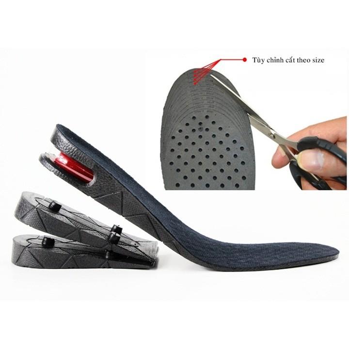 Lót Giầy Tăng Chiều Cao 7cm Tặng 4 miếng dán gót vải