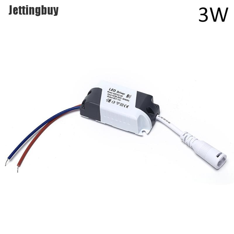 Jettingbuy LED driver LED light transformer power supply adapter for led lamp/bulb plastic