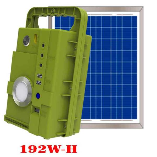 Máy phát điện mini năng lượng mặt trời 192W/h cao cấp BCT-192W/h bảo hành 3 năm