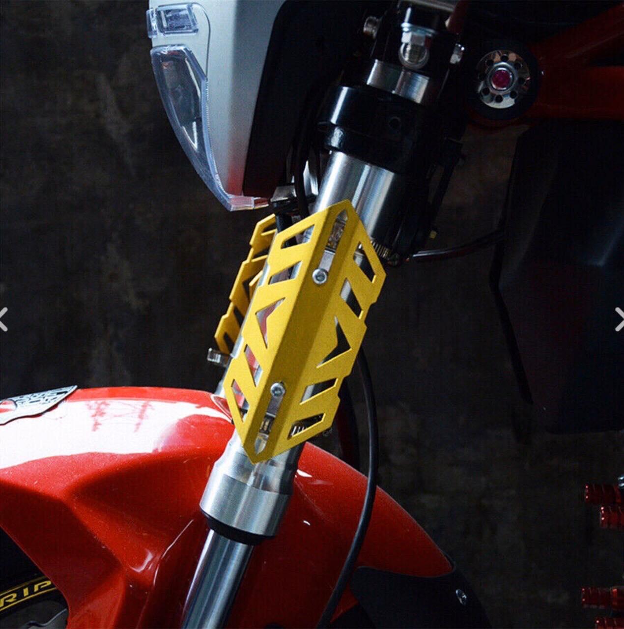 Ốp phuộc trước nhôm cnc ( mọi xe )