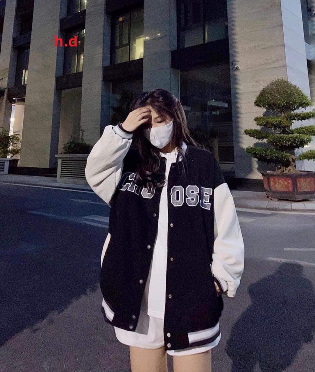 [ Siêu Hót ] Áo bomber tay trắng OSE HD01 [ Cam kết 100%  đúng mẫu ]