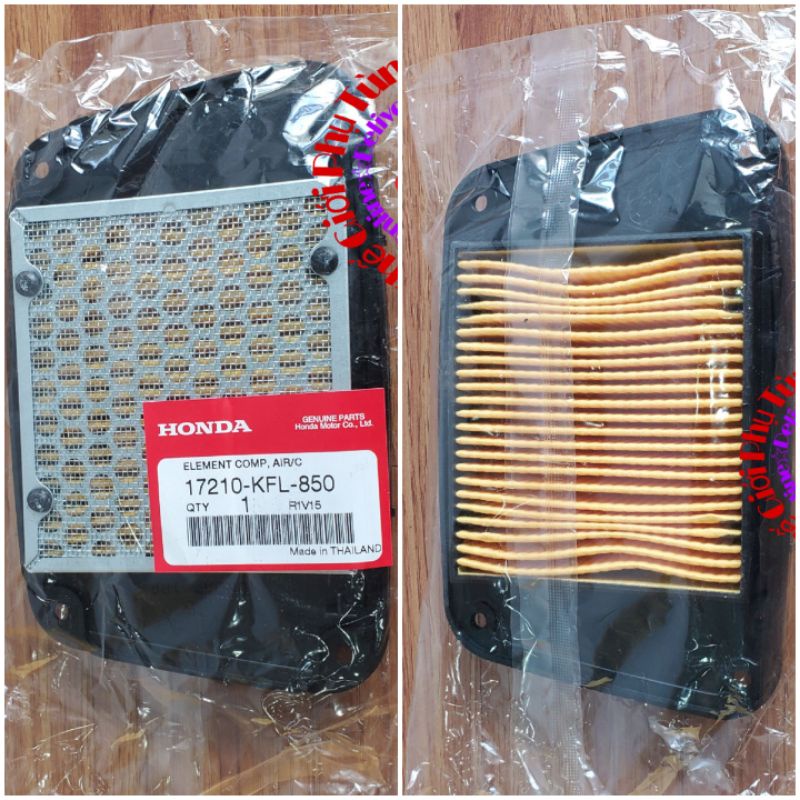 Lọc gió wave thái 110 zin honda thái lan - 17210-kfl-850