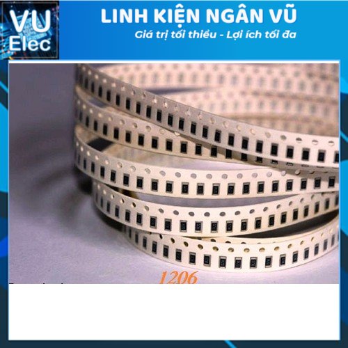 Trở Dán 1206 5% 100R-10K (1 Dây 50 Con)