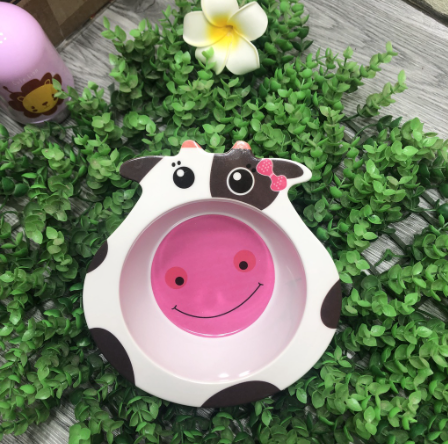 Bát chén ăn dặm hình thú cho bé - dinokids