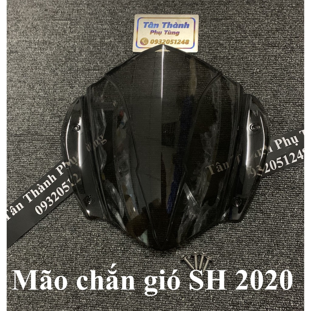 Mão chắn gió sh 2020 màu đen khói