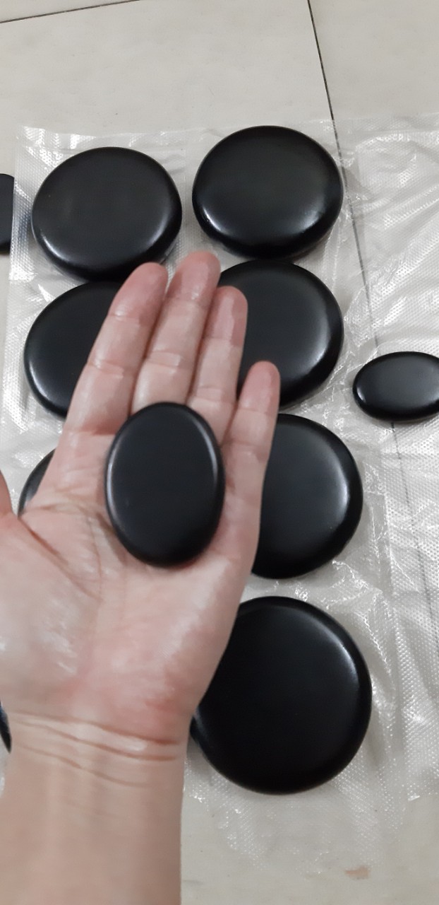 Đá massage nóng Oval nhỏ