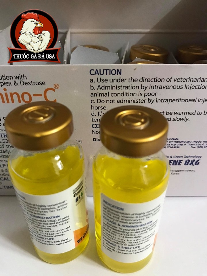 Combo 2 Chai SUPERAMINO-C Cho Gà - 2 Chai x 20ml