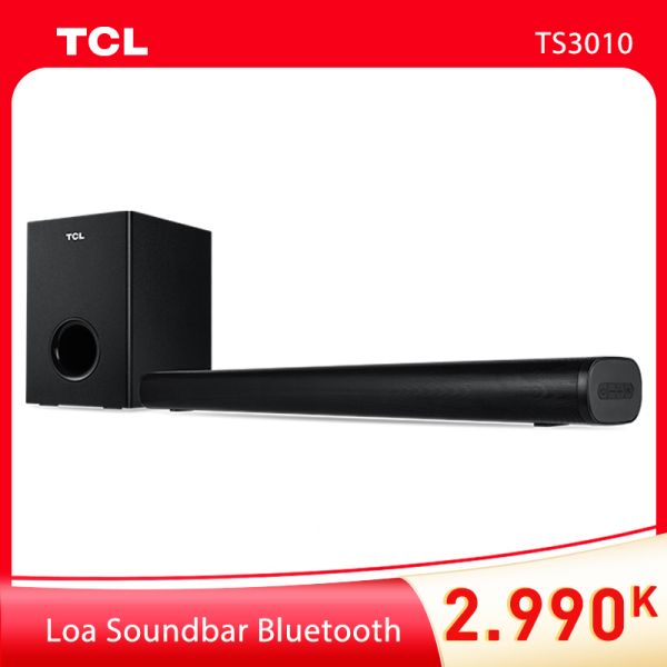 [Sản phẩm mới] - Loa Soundbar Bluetooth  TCL 2.1 TS3010 - Trang bị loa siêu trầm không dây.