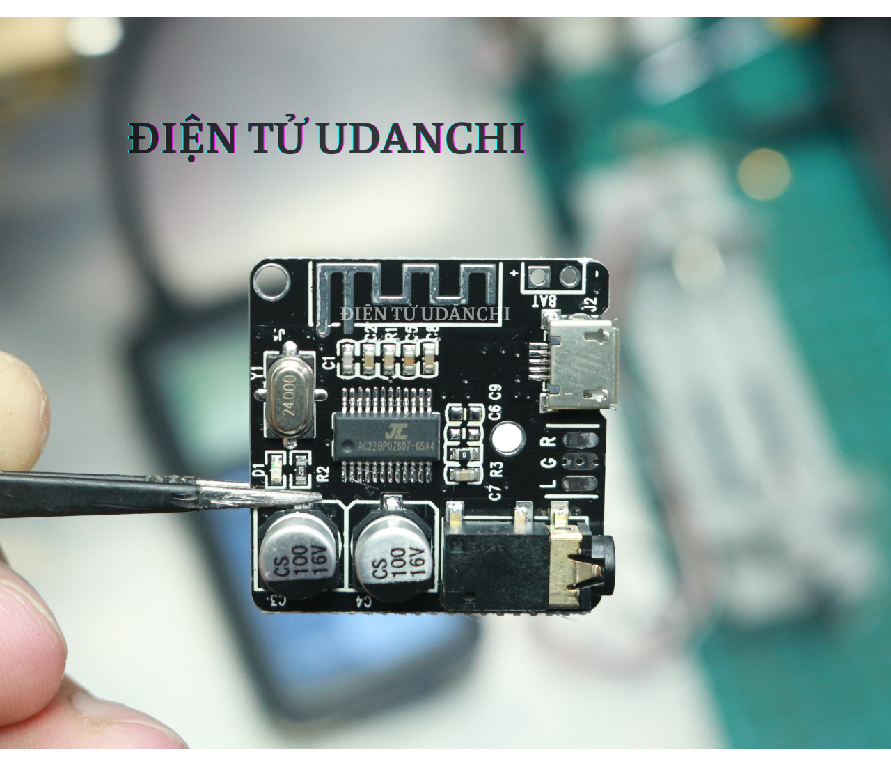 Module bluetooth giải mã âm thanh 5.0 Mp3 để độ loa lên bluetooth