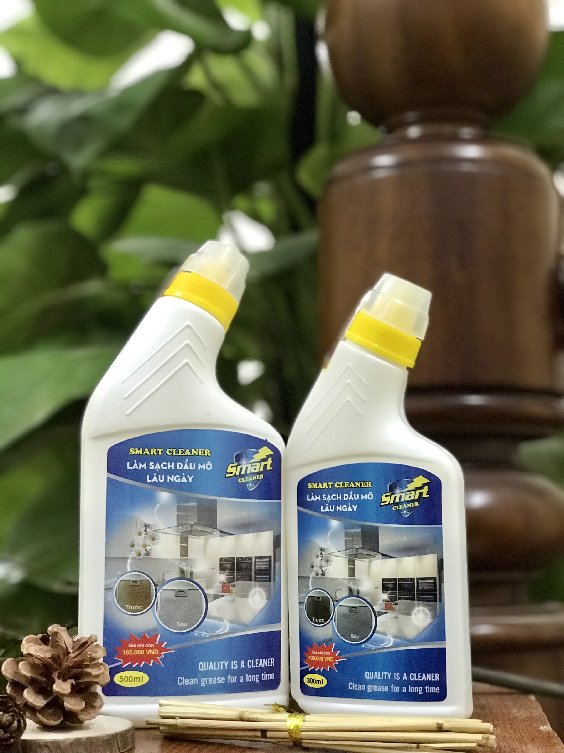 TẨY RỬA DẦU MỠ SMART CLEANER SIÊU NHANH, SIÊU SẠCH