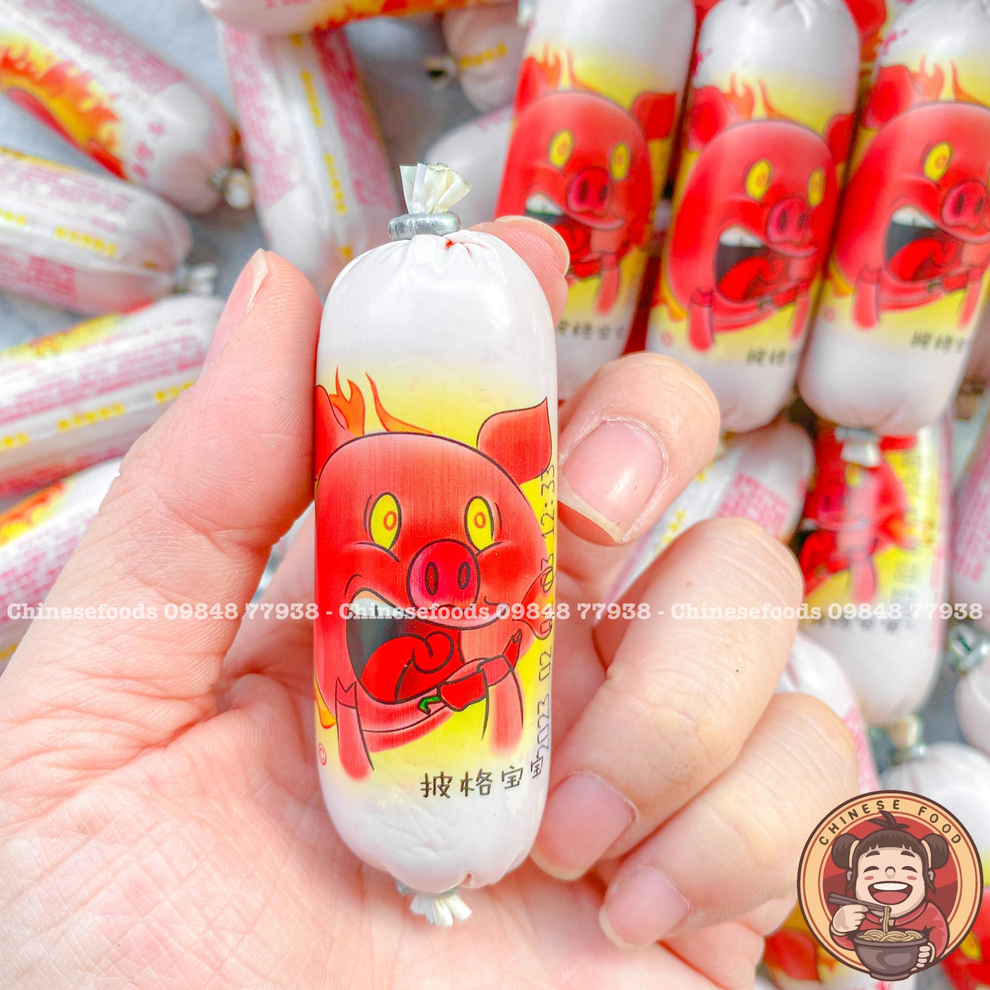 Xúc Xích Mini 4 Vị heo, heo cay, gà, ngô