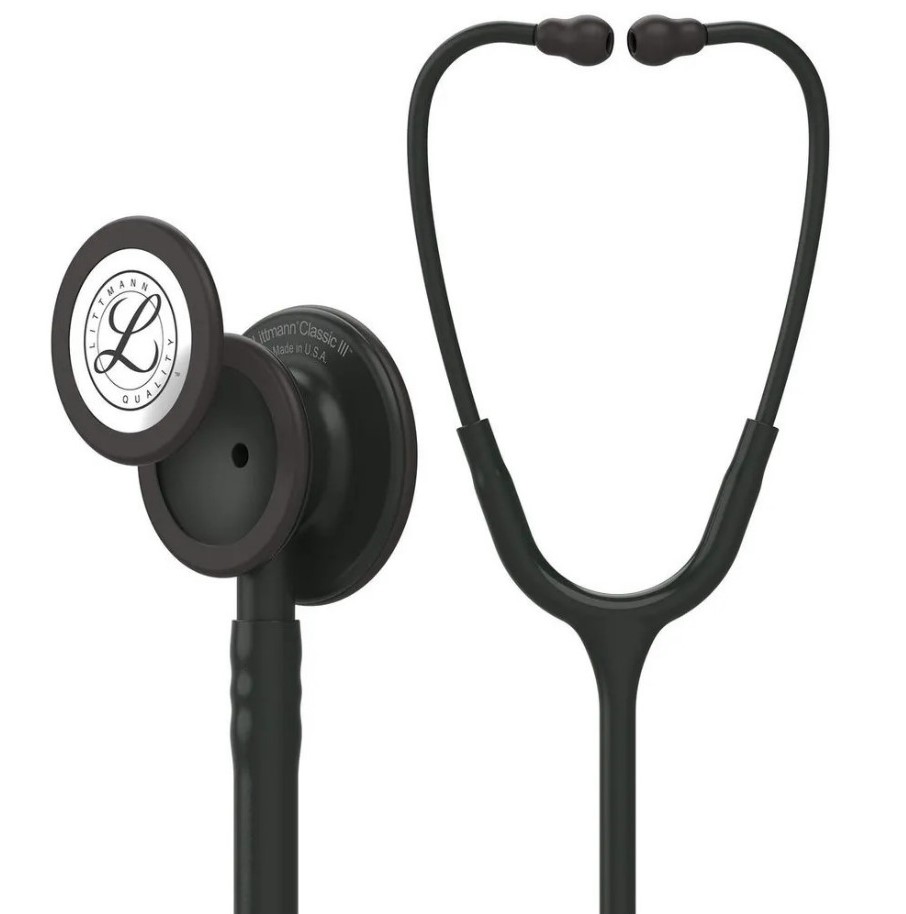 Ống nghe 3M Littmann Classic III full đen, 27 inch, 5803 - Hàng chính hãng