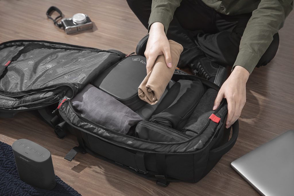 Balo Tomtoc Travel Backpack 40L (A82-F01D) - Hàng Chính Hãng - TOPSTORE