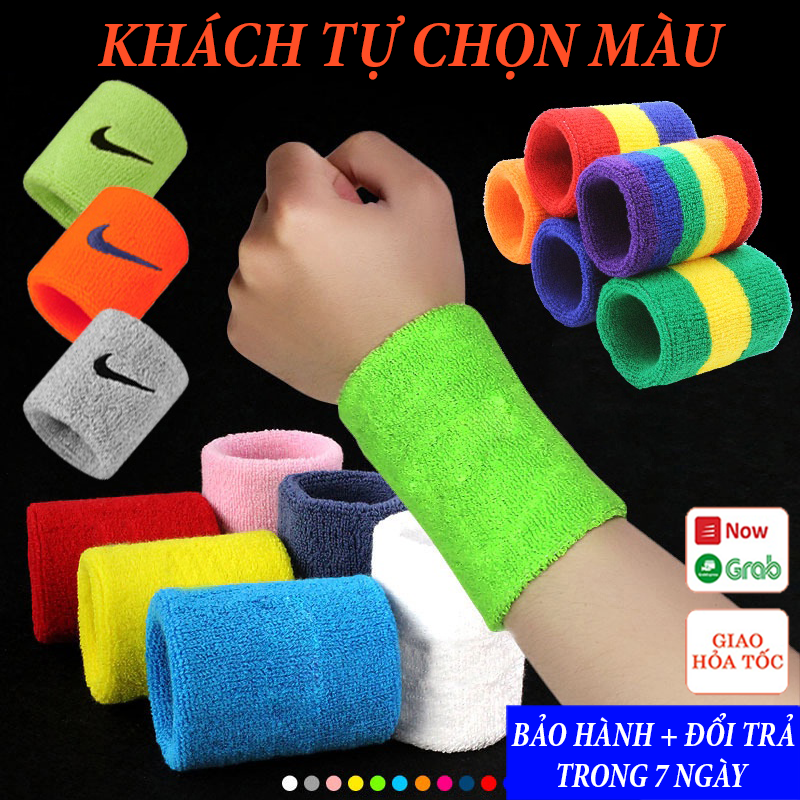 Băng quấn cổ tay thời trang thể thao thấm chặn mồ hôi cổ tay hàng cao cấp giá rẻ
