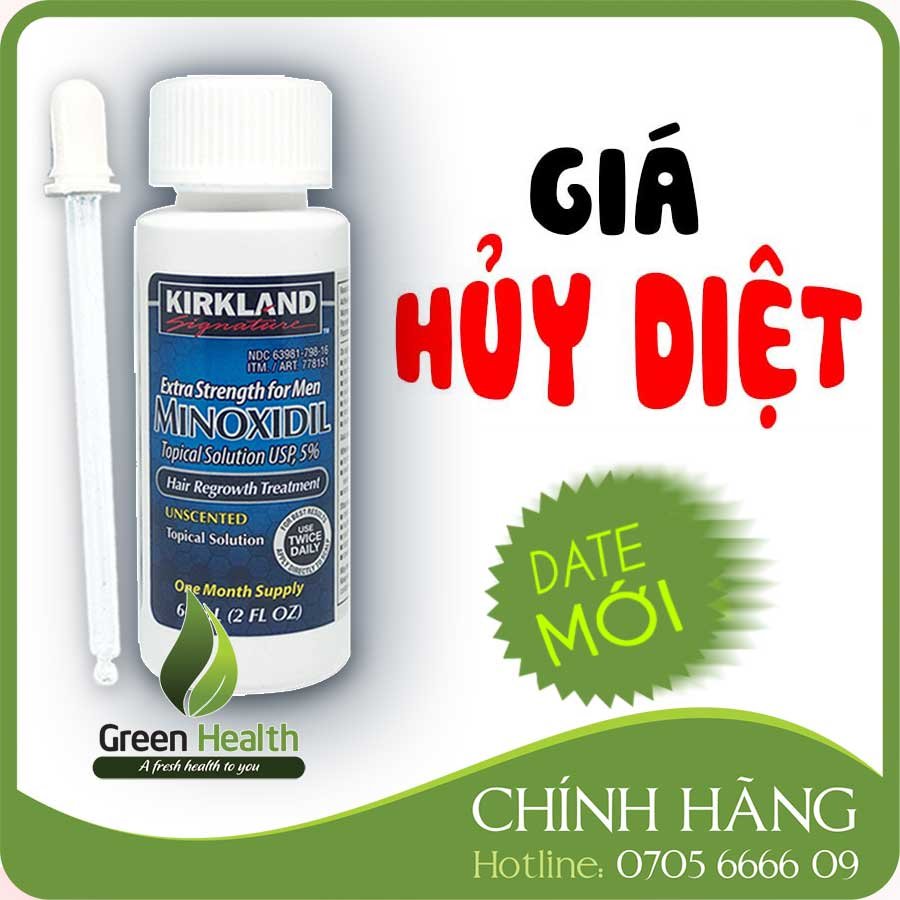 Combo tiết kiệm Minoxidil 5% dạng lỏng, LCLT, RETINOL