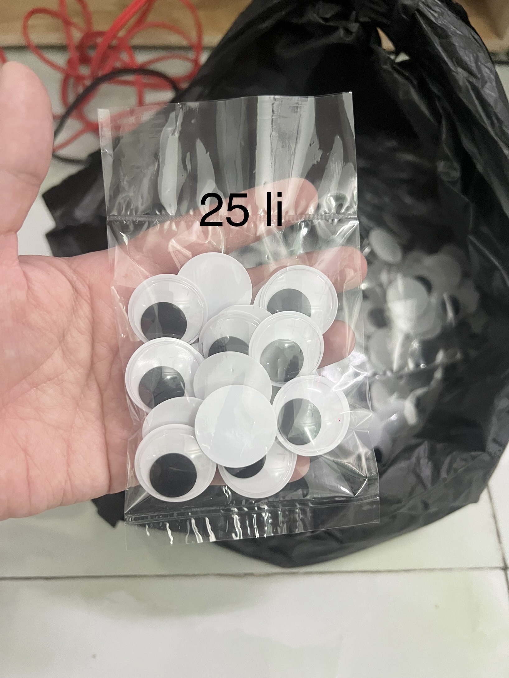 Mắt thú _ Mắt liếc làm handmade