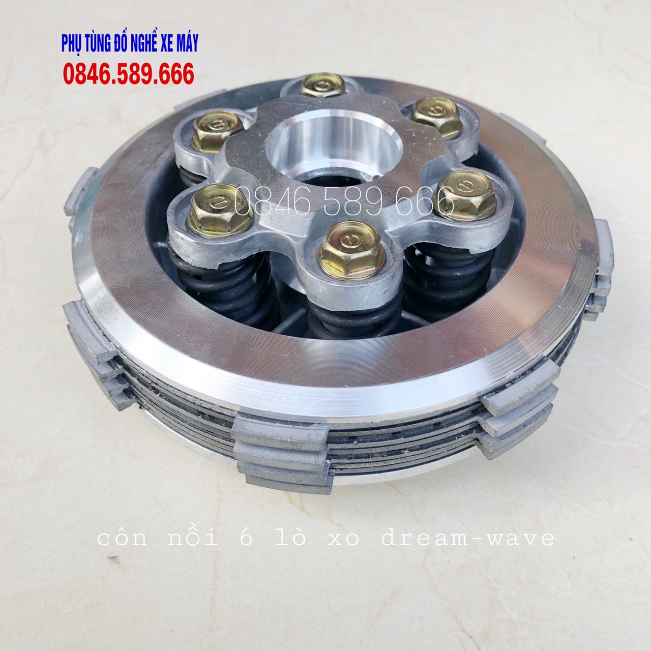 côn độ 6 lò xo dream w