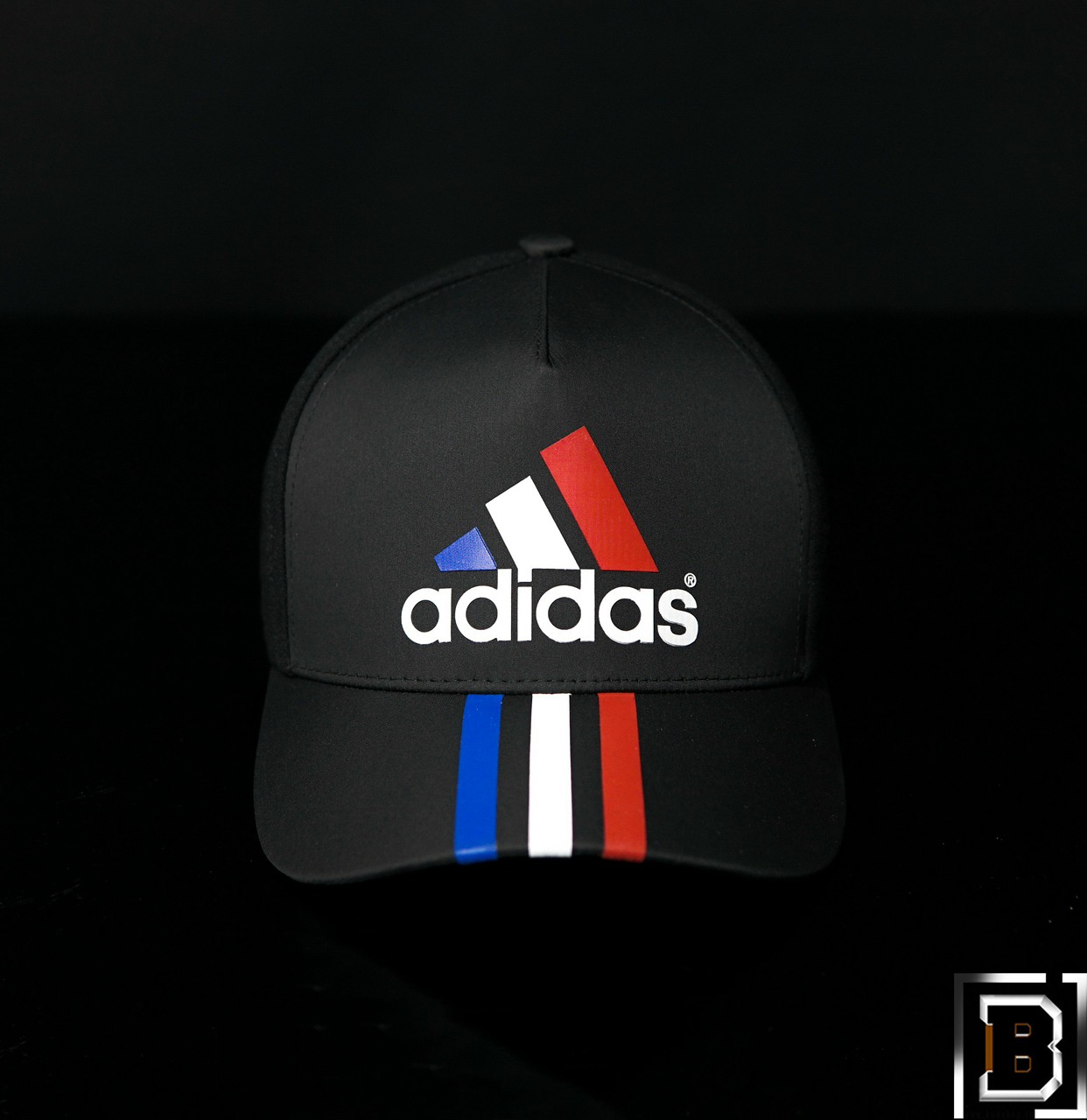 Mũ lưỡi trai đẹp Adidas bít đuôi đen form cao cấp cá tính