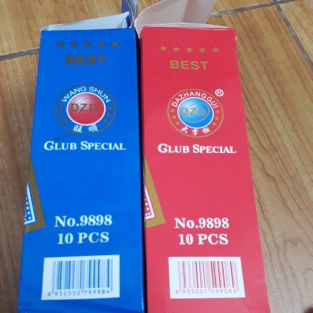 10 bộ bài kim cương xanh hoặc đỏ