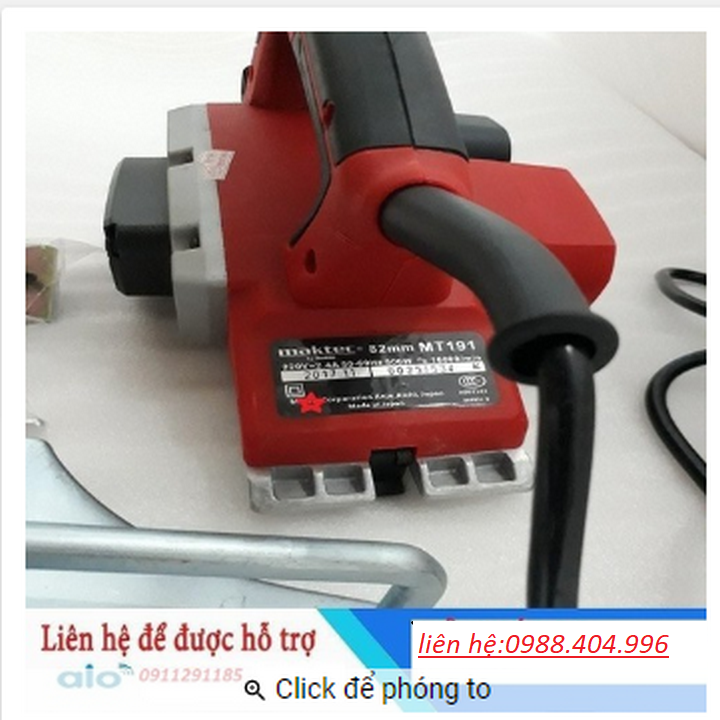 máy bào gỗ maktec cầm tay