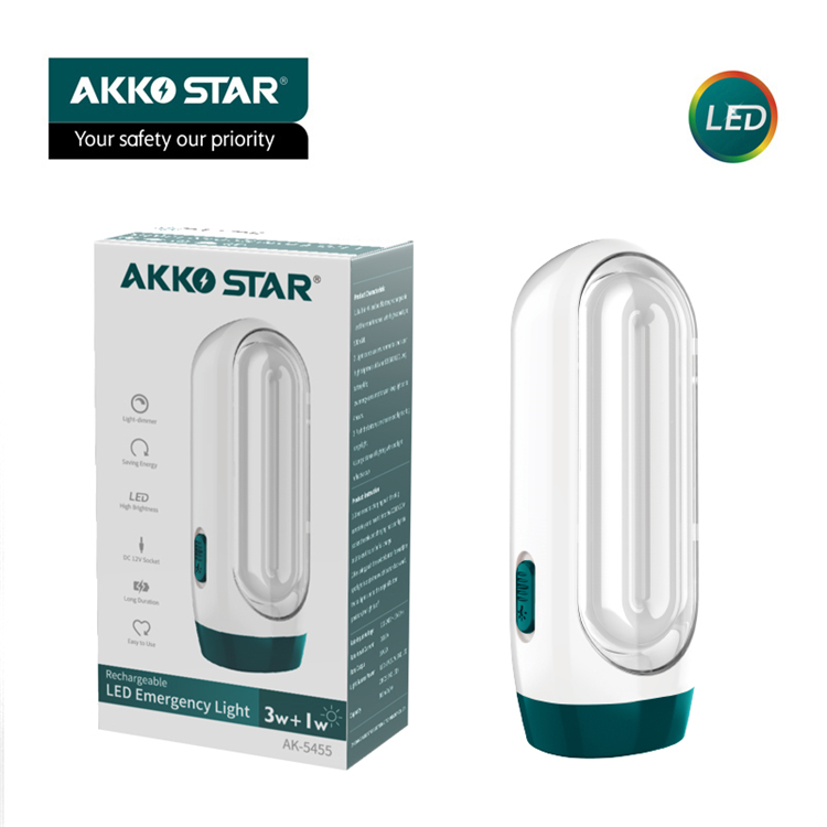 Đèn Pin LED 3W - AKKO STAR AK-5455