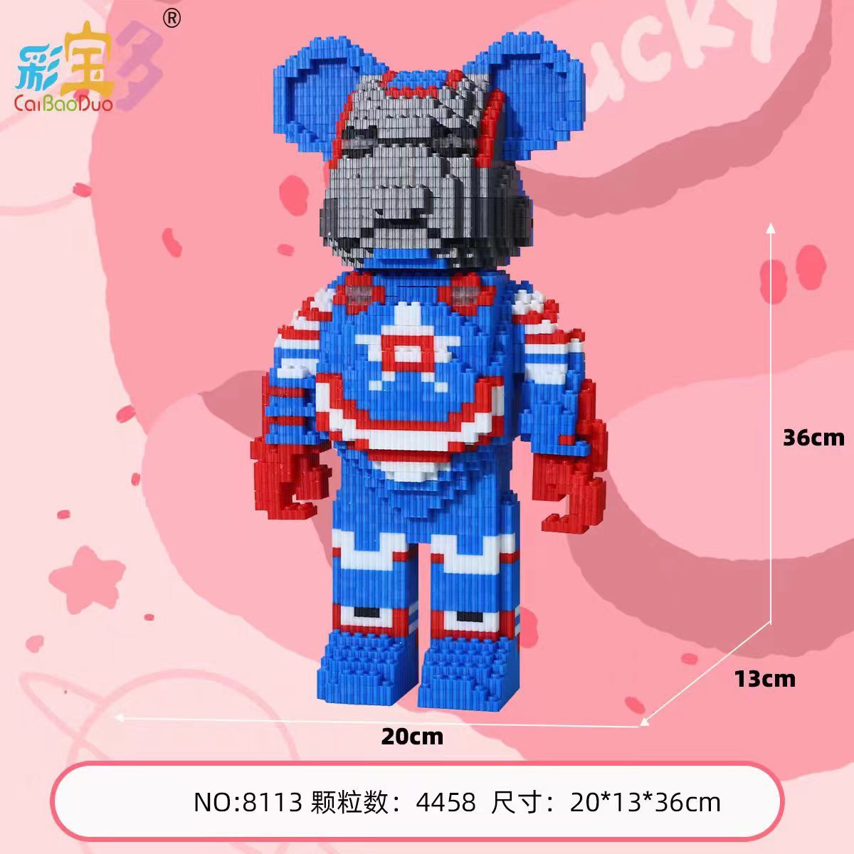 MÔ HÌNH LẮP RÁP NHÂN VẬT SIÊU ANH HÙNG SIÊU NHÂN 3D
