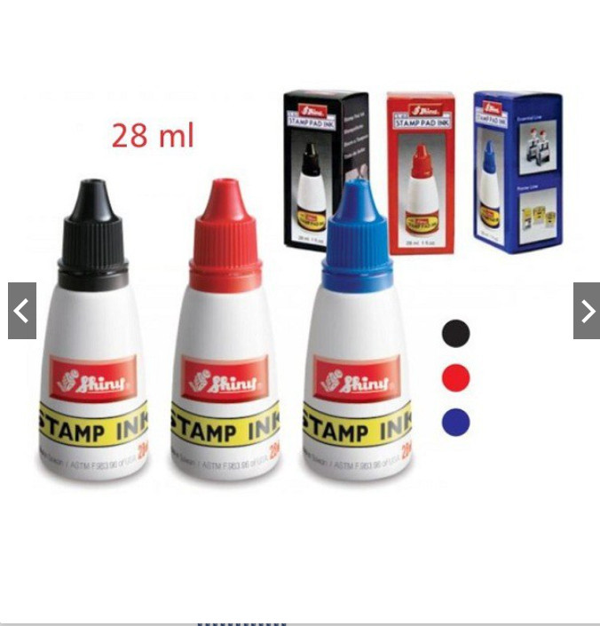 Mực dấu Shiny 28ml ( S61 S62 S63 ) ( Mực Shiny, Mực đổ con dấu )
